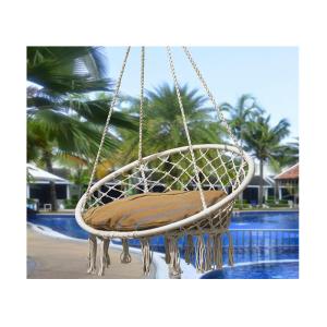 Lightweight Backyard Hammock Chair High Strength Nylon Fabric Materials
