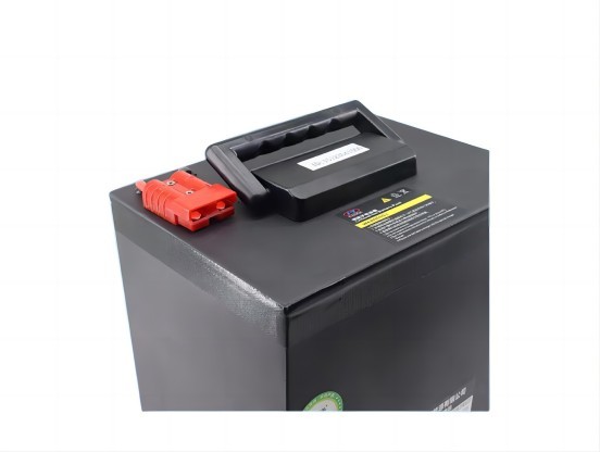 Stable Practical Lithium EV Battery Pack Matt Black Aluminum Alloy Box