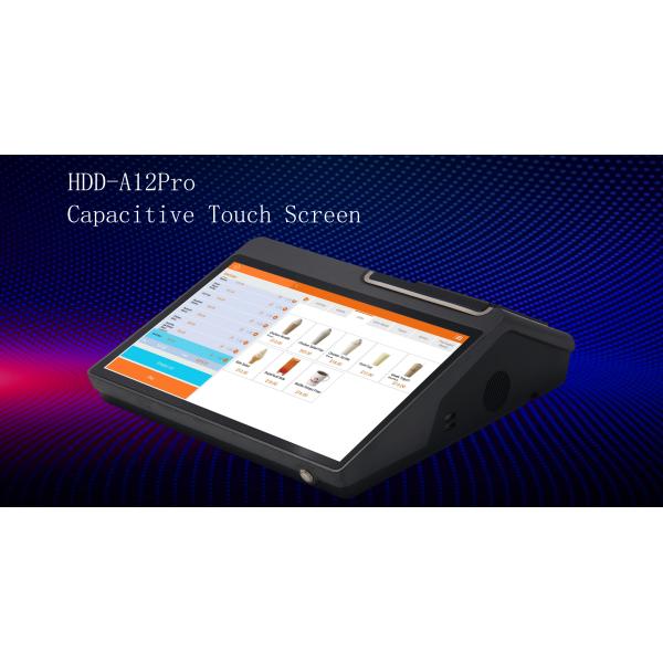 12.5 Inch Android POS Terminal with Built-in Thermal Printer and 2D Barcode Scanner