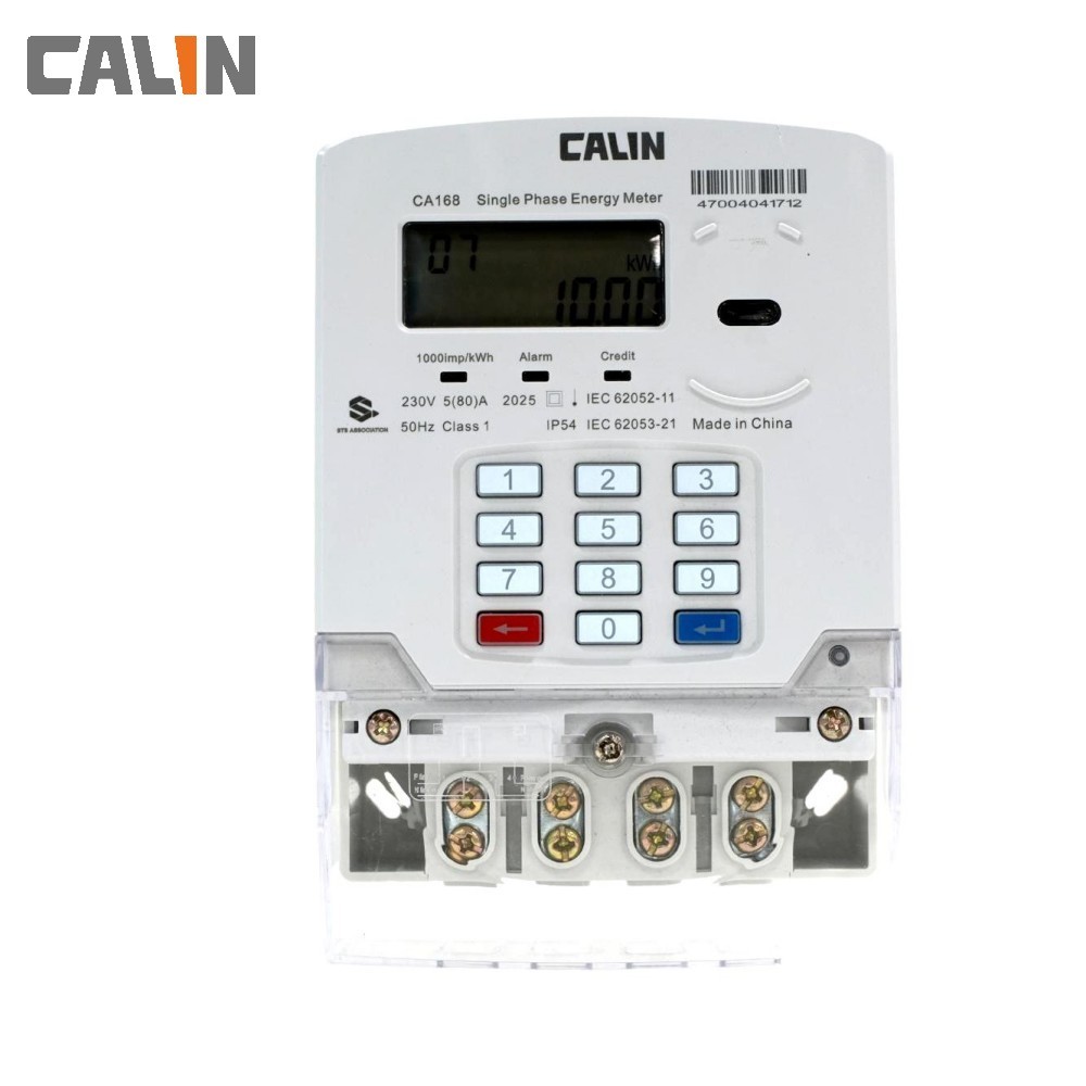 China Single Phase Smart IP54 Prepaid Electricity Meter With RF Module wholesale