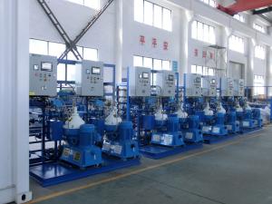 China Waste Engine Lubrication Oil Purifier Separator Self Cleaning 50Hz / 60Hz 30000L/H on sale