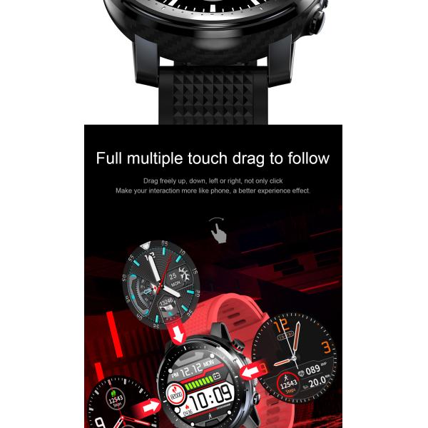 L15 Sports Fitness Tracker IP68 Waterproof Fitness Watch With Oxygen Monitor