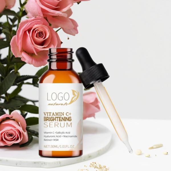 MRUIS VC Anti-Aging Face Serum Vitamin C Facial Serum  Skin Whitening Brightening  Freckle Repair and Anti-Wrinkle Care