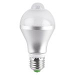 Powered PIR Sensor Light Bulb Automatically Turn On E27 PIR Bulb