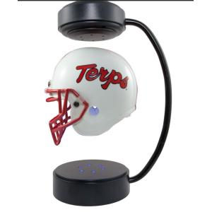 magnetic Suspended Olive Helmet display ,floating NFL helmet dispay , hovering