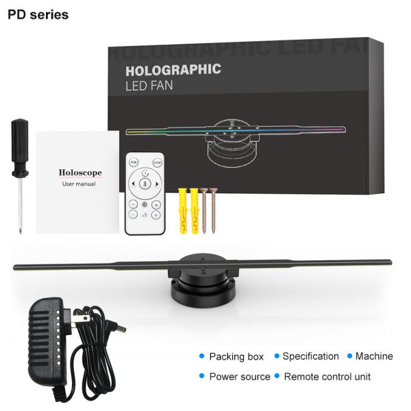 Holographic Mesh Projector Screen Advertising Player 3d Led Advertising Screen Outdoor