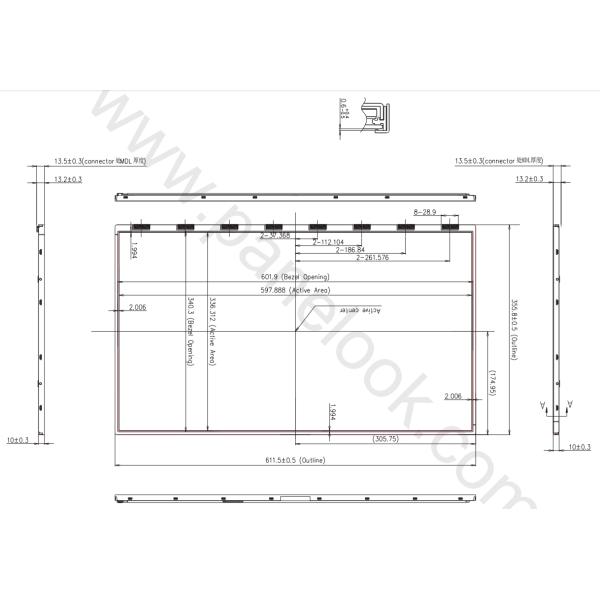 BOE Original 27 Inch HD 1920x1080 TFT LCD Display With 300nits Brightness 0