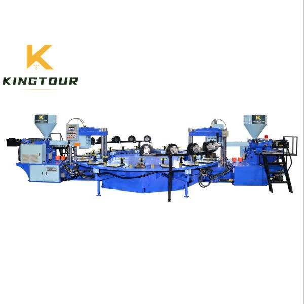 12 Station Rotary Injection Molding Machine 18500W PVC TPU TR TPR Injection Moulding Machine