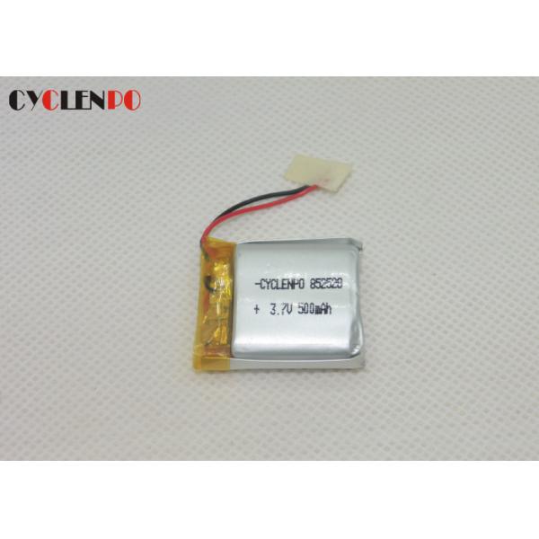 Quality Rechargeable 3.7 V Polymer Lithium Ion Battery , High Voltage Lithium Polymer Batteries 500mah for sale