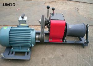 China 1 Ton Electric Cable Pulling Winch , Portable Electric Winch 1 Year Warranty wholesale