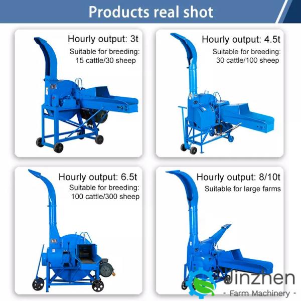 Wet And Dry Wheat Straw Alfalfa Hay Forage Chopper Hay Chaff Cutter For Cattle Feed