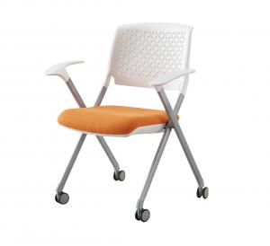China Modern PP Plastic Office Furniture Training Room Folding Chairs wholesale