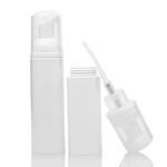 Round Shape 50ml PET Plastic Bottle Refillable Transparent PET Bottles