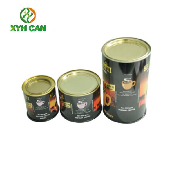 Coffee Tin Can Novel Design Screw Open Top Empty Tin Can for Coffee Powder