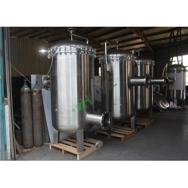 Multi Cartridge Filter Security Filter Housing Equipped With 40" PP Cartridge