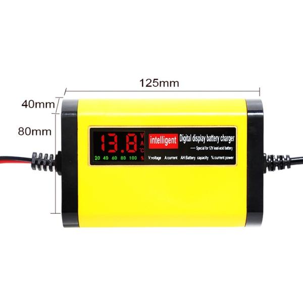 Universal EV 12V2A Portable Car Battery Charger