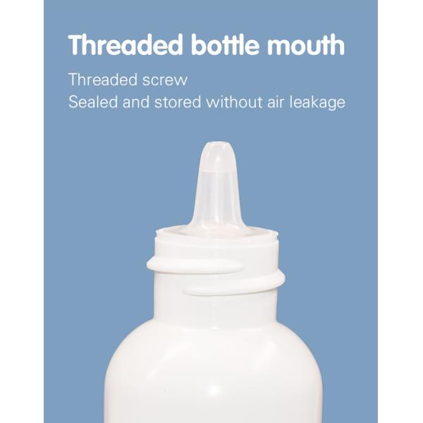 30ml PE Threaded Bottle Mouth Double Layer Sunscreen Bottle Skin Care Packaging UKL34