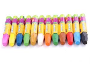 China 12 PCS 88x8mm oil pastel wax crayon/ 12 PCS Eco-friendly colorful 8oil pastel wax crayon wholesale