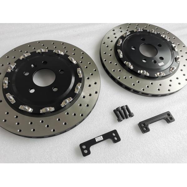 Rear Enlarged Disc Car Brake Parts 355*22mm Bell Bracket For Audi Rs3
