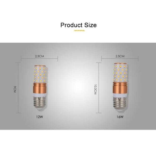 E14 E27 High Power Led Bulbs Three Color Adjustable Led Light Bulbs