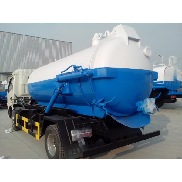 8000 Liters Special Purpose Truck Dongfeng Jet Vacuum Suction Sewage Tanker Truck