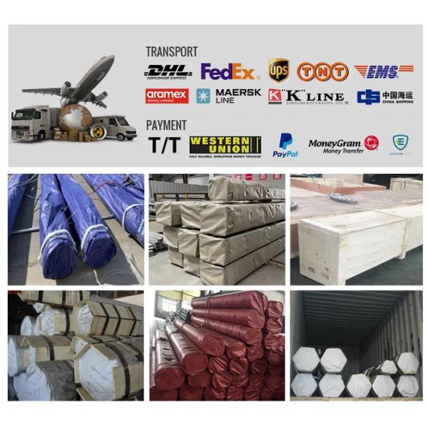 Copper pipes shipping containers