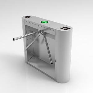 Pedestrian Gate Access Control Turnstile Heavy Duty With RFID / Fingerprint
