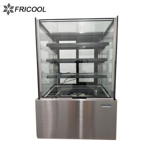 Cake display refrigerator glass showcase with CE/ETL
