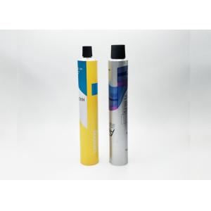 China Household Empty Aluminum Cosmetic Packaging With Lacquer Lining / Bottom Latex wholesale