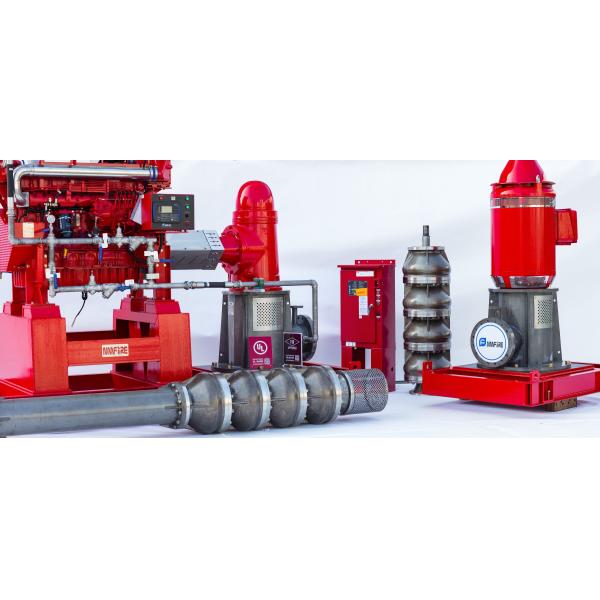 UL FM NFPA20 Skid Mounted Vertical Turbine Fire Pump