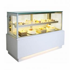 China 650W R134a Countertop Cake Display Cabinet For Bakery Shop on sale