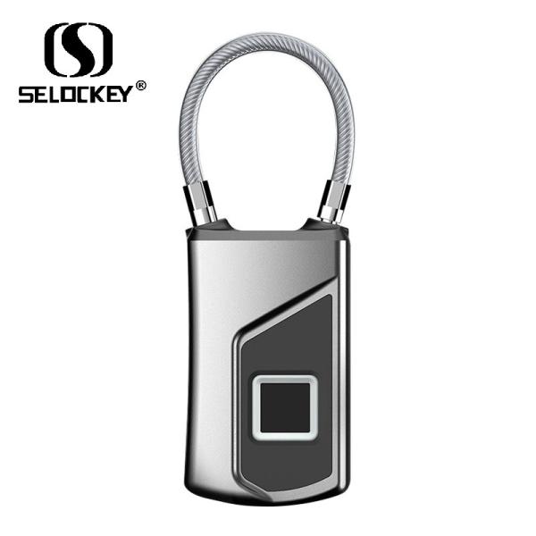 Quality Fingerprint Electronic Keyless Bluetooth Smart Padlock Locks for sale