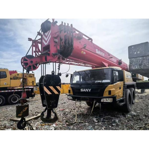 Quality 2021.5 Sany STC800E5 Used Truck Crane 80t with 50m Main Boom for sale