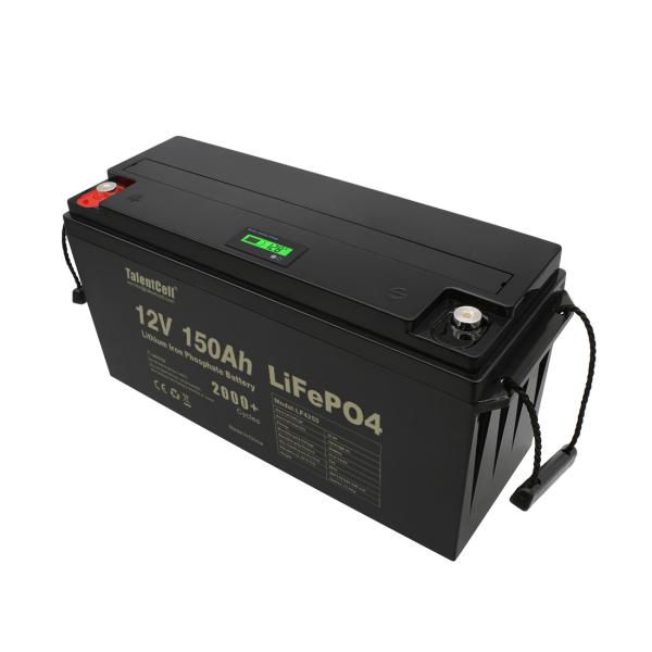 lithium iron phosphate battery 150ah lifepo4 cells 12v LED Display
