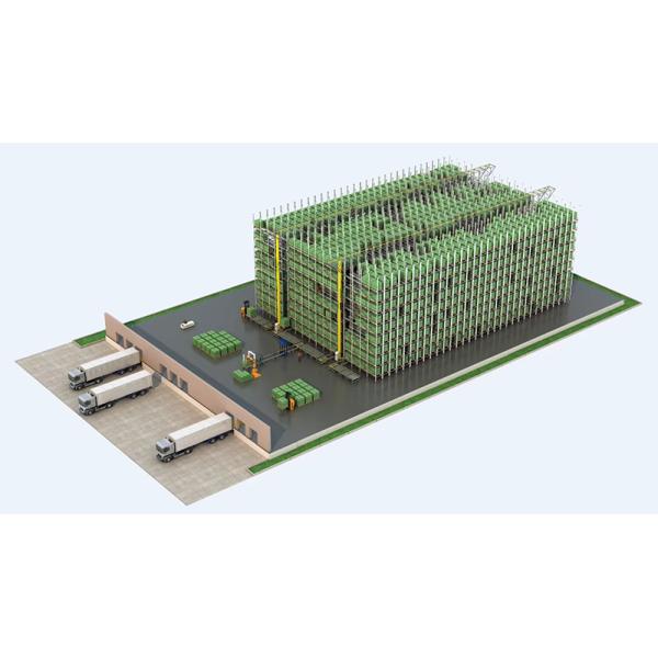 B19 Stacker Crane Pallet Shuttle Rack For Warehouse Automatic Racking Systems ASRS