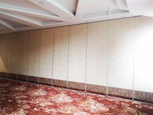 China Sound Insulation Office Wall Partition Floor To Ceiling Hanging System wholesale