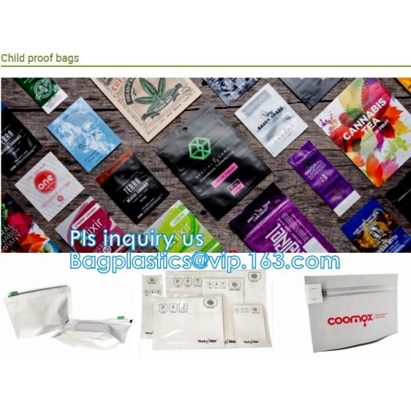 Medical Herbal Incese Packaging Zipper Pouches, herbal incense packing bags, medicine kraft pouch herbal packaging