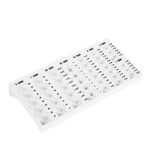 Buy cheap Euro Coin Tray Coin tray organizer for Euro With Logo Tilted to customer from wholesalers