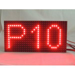 Professional P10 Red LED Module Constant Voltage Driving Environment Friendly