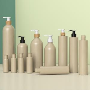 China Clear Biodegradable Plastic Bottles Cosmetic Lotion Pump 20g To 500g wholesale