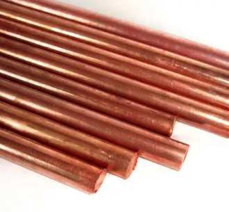 C101 Jis H3250 Copper Alloys Round Bar Rod Pure Brass 2mm