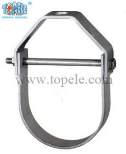 China UL Listed Heavy Duty Galvanized Steel Pipe Clamps Clevis Hanger wholesale