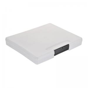 China Durable Portable Clipboard Storage Box Case For A4 Document Office Filing Boxes wholesale