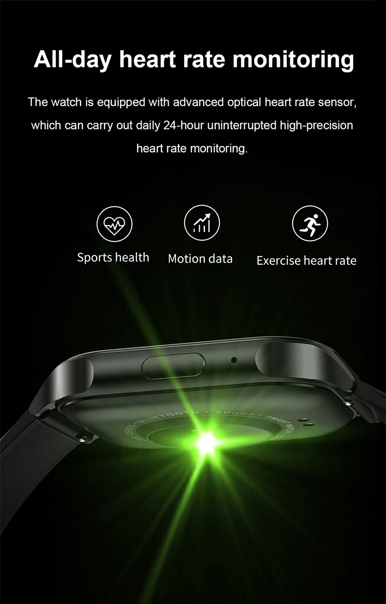HK26 Smart Watch Heart Rate Monitoring Smart 2.04 Inch AMOLED Display