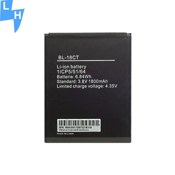 Mobile Phone High Durability 1800mAh Lithium Polymer Battery BL-18CT for Tecno Y3 Y4