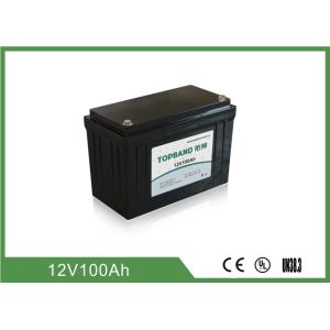 Wireless Floor Scrubber Battery 12V 100Ah OEM / ODM Available