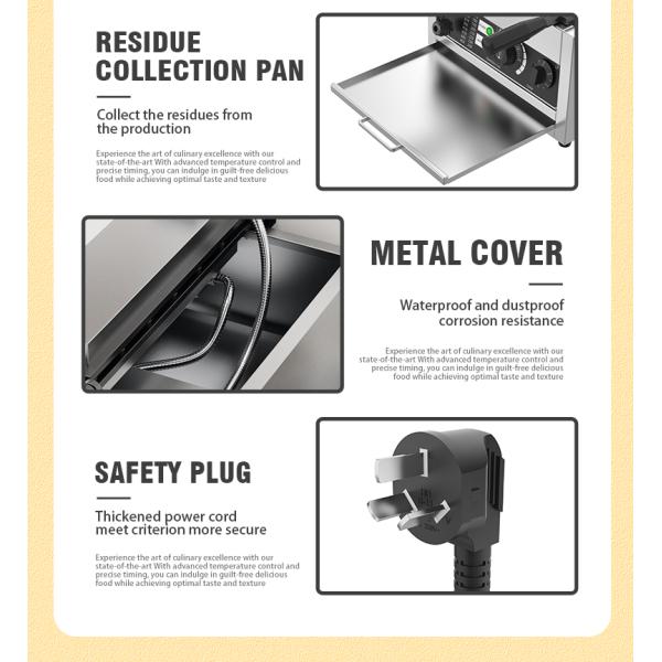 2024 Year Voltage 220v 20 Pcs Cast Iron Mini Bear Shaped Taiyaki Waffle Maker Machine