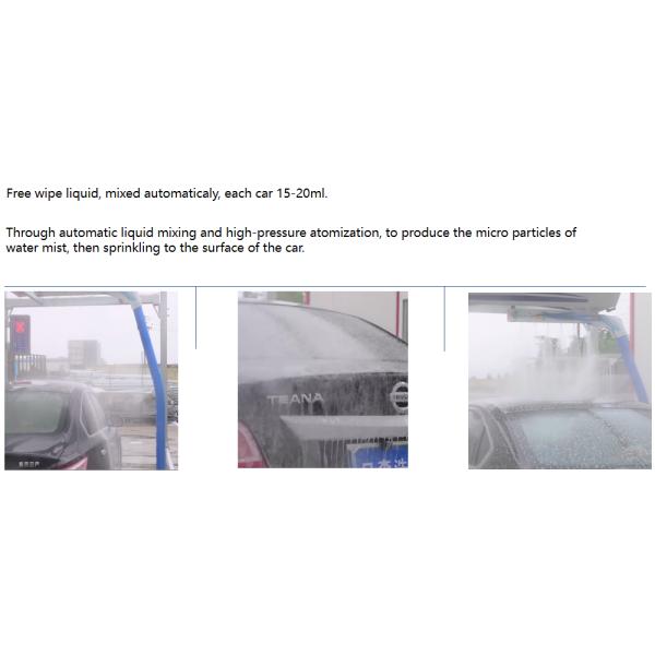 -Chic Design Hot-Dipped Galvanized Steel Frame Automatic Touchless Car Wash System