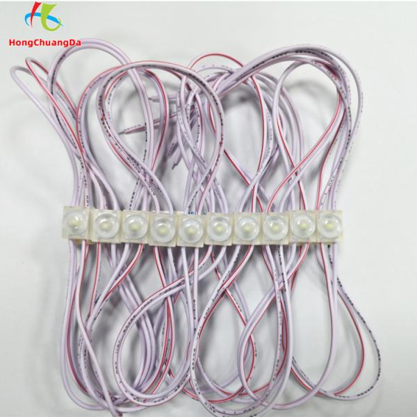 12V 1D LED Injection Module 0.5W Mini LED Module For Advertising Sign