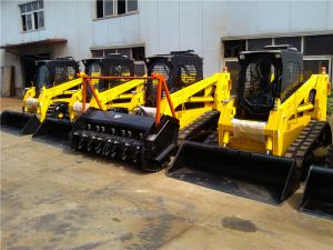 China CE SGS Skid Steer Track Loader With Heavy Duty Forestry Mulcher 100HP Engine on sale
